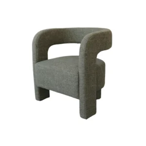 EDEN-A - בד בוקלה לבן